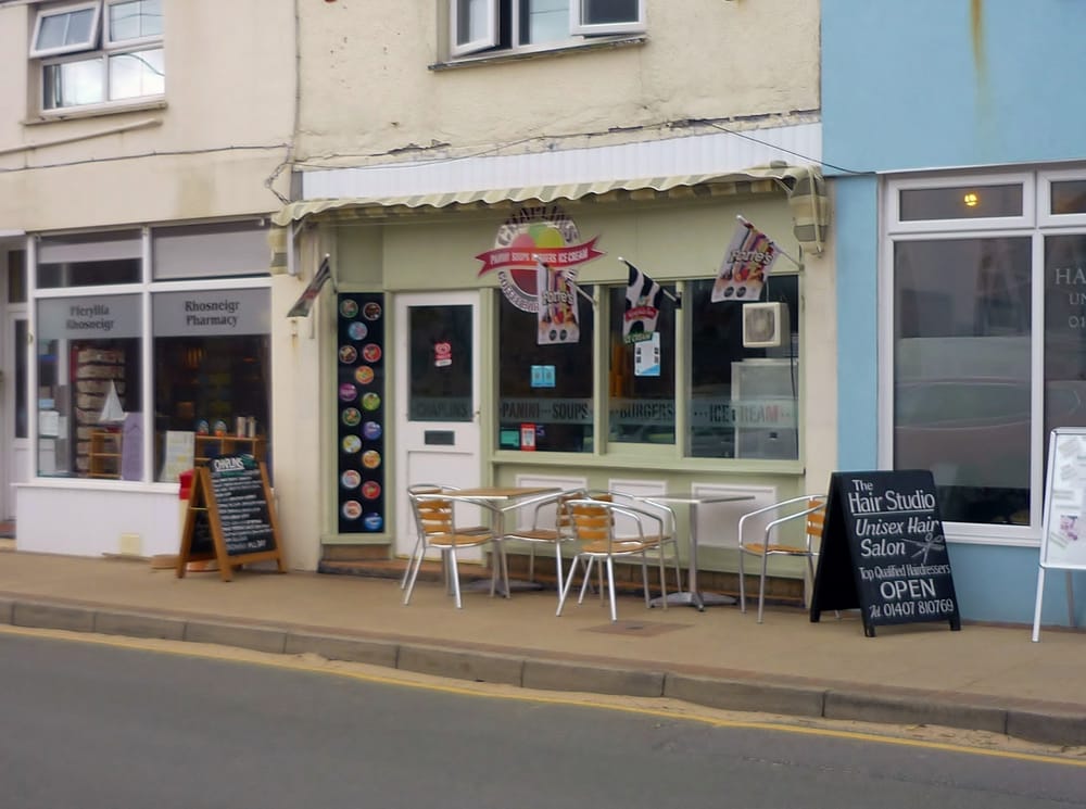 CHAPLIN’S ICE CREAM & COFFEE BAR Updated April 2024 High Street