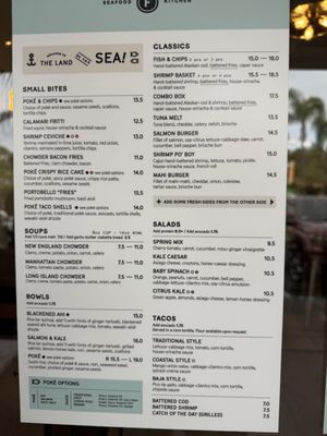 Menu photo 2 Fish District Solana Beach, CA