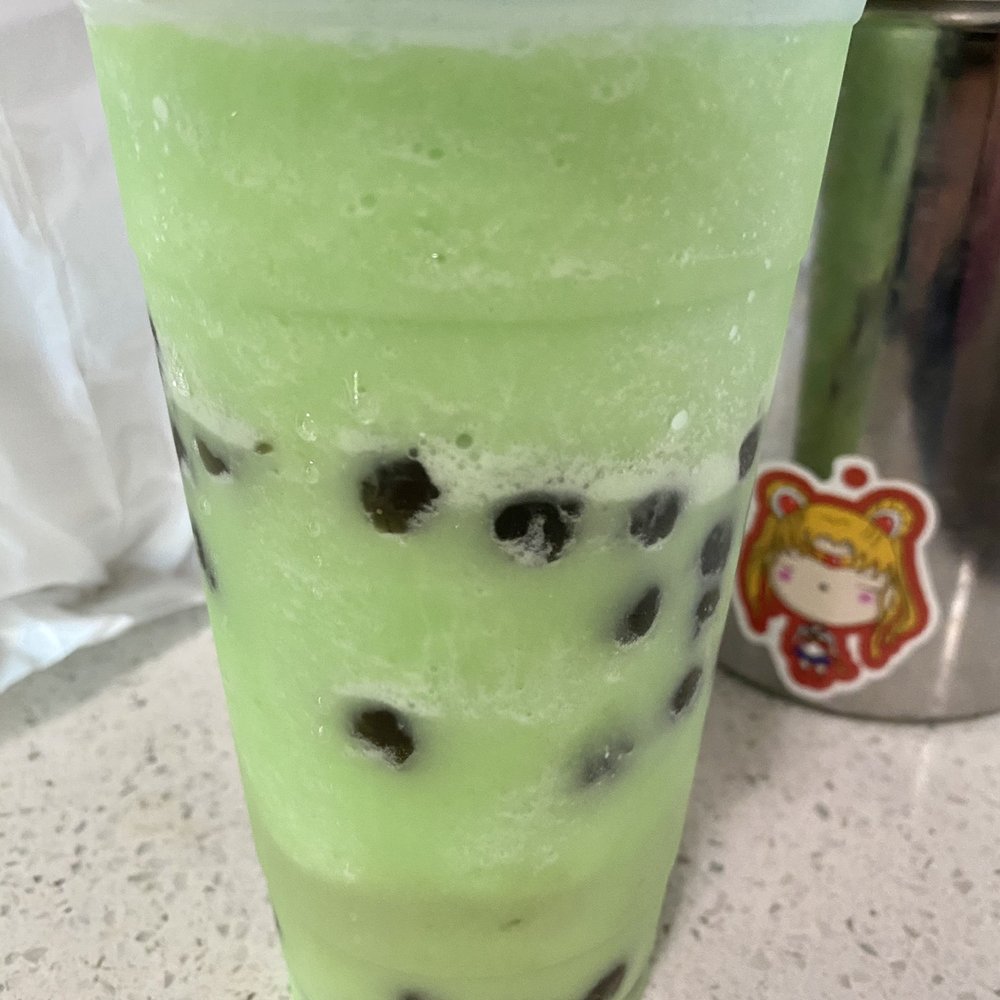 Kultura Cafe - 05.06.21 Honeydew Blended Drink w/ boba - Bubble Tea Near Me - Rocklin, California Kultura Cafe - 05.06.21 Honeydew Blended Drink w/ boba - Bubble Tea Near Me - Rocklin, California