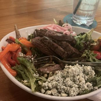 Prohibition Kitchen - Steak PK Cobb Saladsalad - Bars Near Me - St. Augustine, Florida