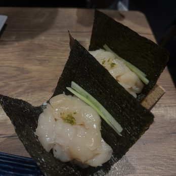 Matsunori Handroll Bar - Scallop - Japanese Near Me - Boston, Massachusetts Matsunori Handroll Bar - Scallop - Japanese Near Me - Boston, Massachusetts