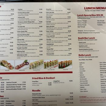 Fontana Sushi - Sushi Bars Near Me - Littleton, Colorado