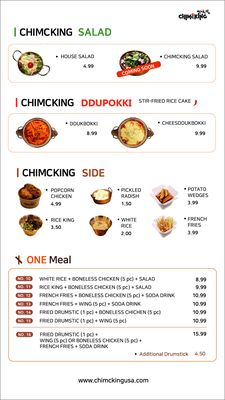 Menu photo 8 ChimcKing Beaverton, OR Menu photo 8 ChimcKing Beaverton, OR