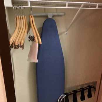 Comfort Inn Metro Airport - Spacious closet with iron and ironing board - Hotels Near Me - Romulus, Michigan Comfort Inn Metro Airport - Spacious closet with iron and ironing board - Hotels Near Me - Romulus, Michigan