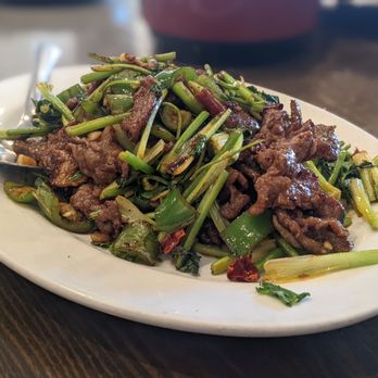Spicy Hunan - Stir fried spicy beef - Chinese Near Me - Houston, Texas Spicy Hunan - Stir fried spicy beef - Chinese Near Me - Houston, Texas