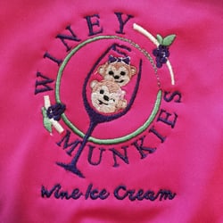 Action Embroidery & Design - WineyMunkies.com logo that Action Embroidery put on my Adidas golf polo.
Great work!