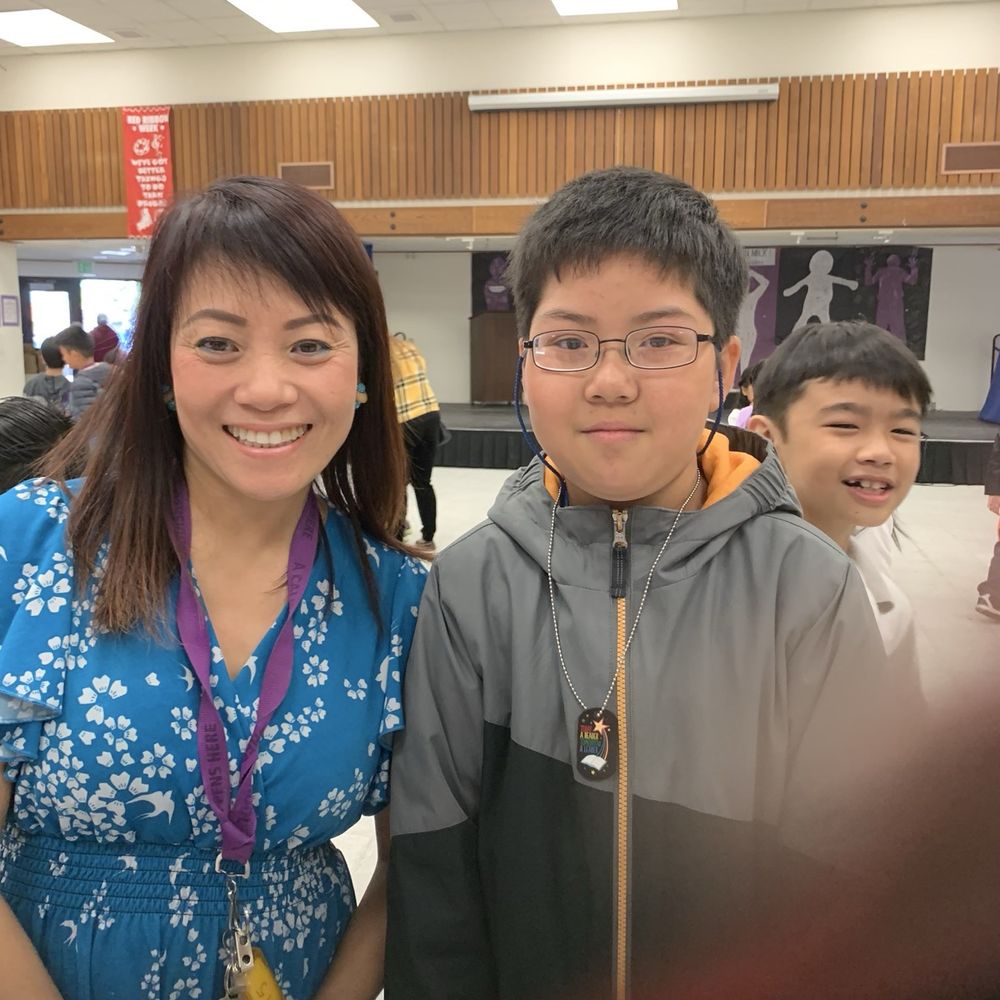 Dove Hill Elementary School - This is me and Mrs tran at a book assembly I believe - Elementary Schools Near Me - San Jose, California Dove Hill Elementary School - This is me and Mrs tran at a book assembly I believe - Elementary Schools Near Me - San Jose, California