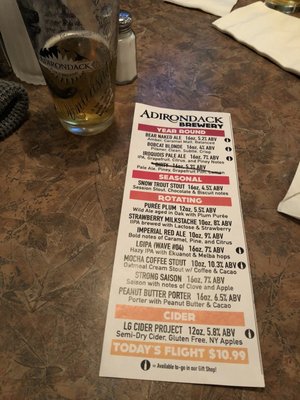 Menu photo 6 Adirondack Pub & Brewery Lake George, NY Menu photo 6 Adirondack Pub & Brewery Lake George, NY