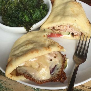 WALK - This is the turkey melt: served on naan bread it is comfort food at its finest. The kale is very vinagery which I did not care for. - New American Near Me - Asheville, North Carolina WALK - This is the turkey melt: served on naan bread it is comfort food at its finest. The kale is very vinagery which I did not care for. - New American Near Me - Asheville, North Carolina