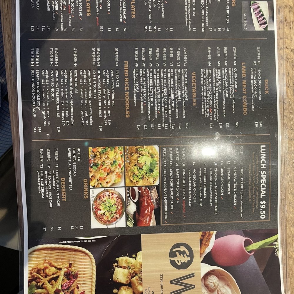 WEI Authentic Chinese - Menu - Cantonese Near Me - Buford, Georgia WEI Authentic Chinese - Menu - Cantonese Near Me - Buford, Georgia