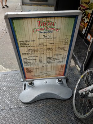 Menu photo 3 Tacos Grand Central New York, NY Menu photo 3 Tacos Grand Central New York, NY