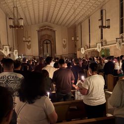 Sacred Heart Catholic Church - Holy Week liturgy.