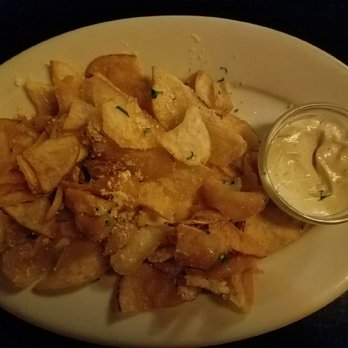 Elephant & Castle - Truffle Parm Potato Crisps with Malt Vinegar Aioli - Pubs Near Me - Chicago, Illinois