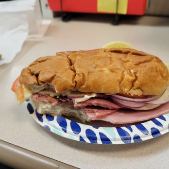Grove Grinder - James Special on onion bread. Excellent - Sandwiches Near Me - Lemon Grove, California