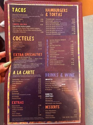 Menu photo 3 Ana Rosa's Mexican Restaurant San Leandro, CA Menu photo 3 Ana Rosa's Mexican Restaurant San Leandro, CA