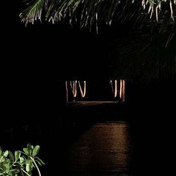 Alea Hotel by Nahuma - Glowing Gazebo with hammocks at night - Hotels Near Me - Tulum, ROO