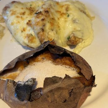 LongHorn Steakhouse - Parmesan Crusted Chicken Sweet Potato - Steakhouses Near Me - Fort Collins, Colorado LongHorn Steakhouse - Parmesan Crusted Chicken Sweet Potato - Steakhouses Near Me - Fort Collins, Colorado