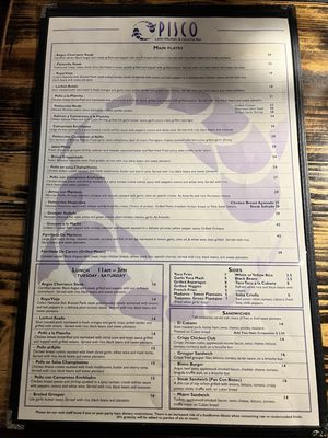 Menu photo 2 Pisco Latin Kitchen Sandy Springs, GA Menu photo 2 Pisco Latin Kitchen Sandy Springs, GA
