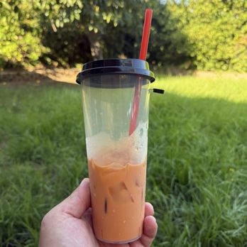 Baby Elephant Thai Cuisine - Thai Ice Tea or Cha Yen is perfectly brewed - Thai Near Me - Walnut, California Baby Elephant Thai Cuisine - Thai Ice Tea or Cha Yen is perfectly brewed - Thai Near Me - Walnut, California