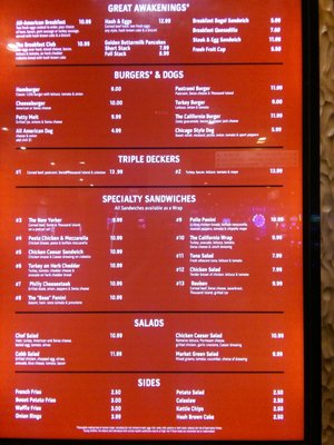 Menu photo 4 Backstage Deli Las Vegas, NV