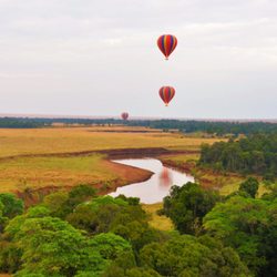 Moss Luxury Travel - Hot Air Balloon over Masai Mara