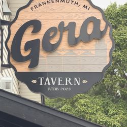 Gera Tavern - Signage