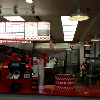 Five Guys - Great staff - Fast Food Near Me - San Luis Obispo, California