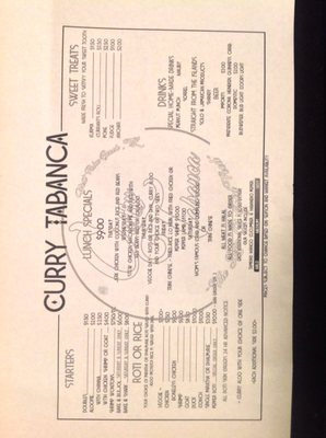 Menu photo 6 Curry Tabanca Greenacres, FL