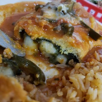 Taqueria Extra - Chili Relleno Plate- If you like thick breading then you'll love this - Mexican Near Me - Martinez, California Taqueria Extra - Chili Relleno Plate- If you like thick breading then you'll love this - Mexican Near Me - Martinez, California