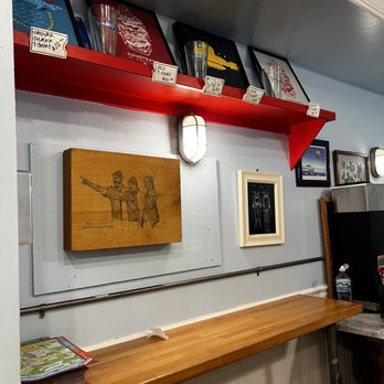 Cousteau's Waffle & Milkshake Bar - Wall decor - Waffles Near Me - St Augustine, Florida