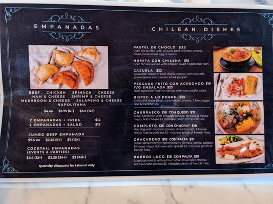 Menu photo 3 Chilenazo Canoga Park, CA