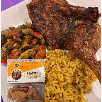 Lidl - $12.99 for a frozen cooked half duck. Yeah I ate it all! I made a pineapple peach sauce 4-26-2025 - Grocery Near Me - West Babylon, New York Lidl - $12.99 for a frozen cooked half duck. Yeah I ate it all! I made a pineapple peach sauce 4-26-2025 - Grocery Near Me - West Babylon, New York