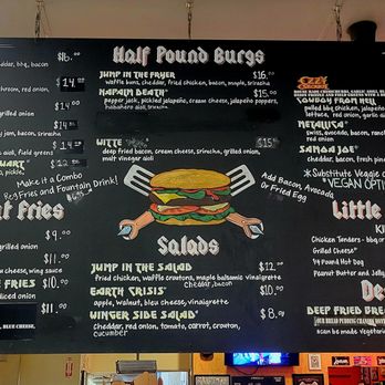 Grill 'Em All - Menu (01/09/24). @GrillEmAll #Alhambra #HeavyMetal #Burgers #Beer - Burgers Near Me - Long Beach, California