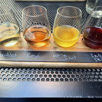 Blanchard Family Wines - Bubbles flight - Wineries Near Me - Denver, Colorado