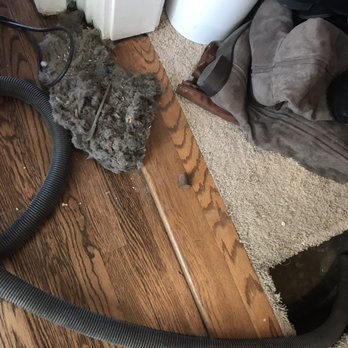 Fresh Air Systems Duct Cleaning - Small sample of 70 yr old dust bunny they removed. - Air Duct Cleaning Near Me - Sparks, Nevada