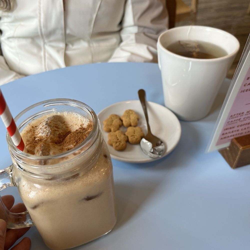 A beyond delicious gingerbread latte. It was amazing A beyond delicious gingerbread latte. It was amazing