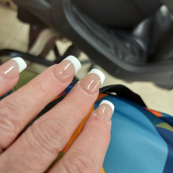 Royal Nails & Spa - My full set of French tips - Nail Salons Near Me - Macedon, New York Royal Nails & Spa - My full set of French tips - Nail Salons Near Me - Macedon, New York