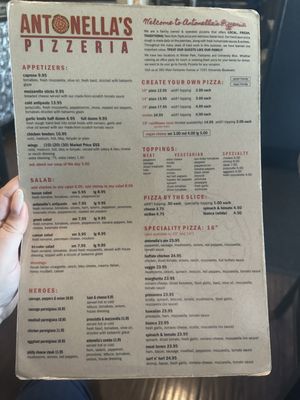 Menu photo 6 Antonella's Pizzeria Winter Park, FL