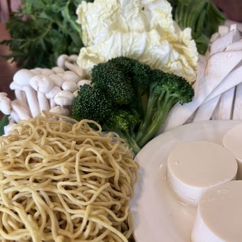 Hoa Sen - Look at this veggie tray! - Vegetarian Near Me - Garden Grove, California
