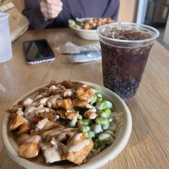Ono Poke - Kids bowl with edamame, Diet Coke - Hawaiian Near Me - Birmingham, Alabama