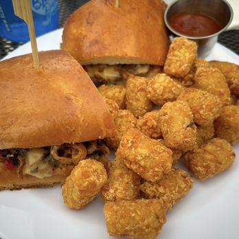 The Blue Duck - Brisket cheesesteak - Sandwiches Near Me - Maplewood, Missouri The Blue Duck - Brisket cheesesteak - Sandwiches Near Me - Maplewood, Missouri