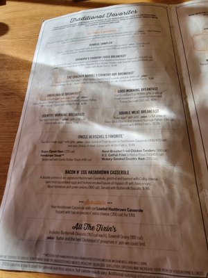 Menu photo 8 Cracker Barrel Old Country Store Evans, GA Menu photo 8 Cracker Barrel Old Country Store Evans, GA