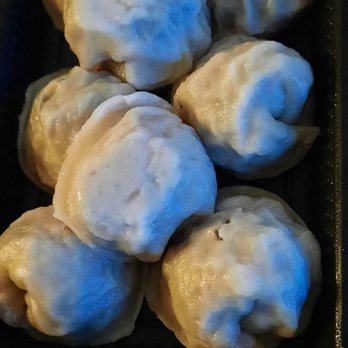 Del Seoul - Dumplings,  terrible picture but I promise they are amazing! They are also massive you could eat them as an entrée - Korean Near Me - Chicago, Illinois