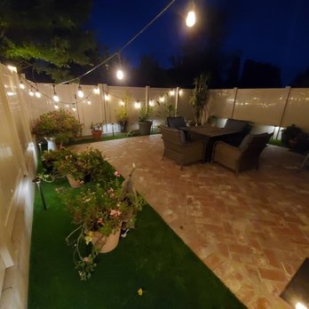 Onepro Landscape - The lights are beautiful and brighten up the whole yard. - Pool & Hot Tub Service Near Me Onepro Landscape - The lights are beautiful and brighten up the whole yard. - Pool & Hot Tub Service Near Me