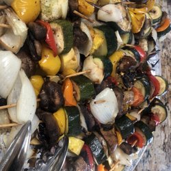 Chef Rozanna - Organic veggie kabob
