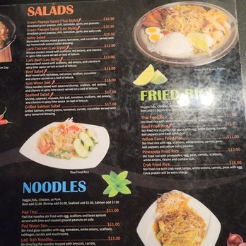 A Bite of Lao and Thai - Menu - Thai Near Me - Allen, Texas