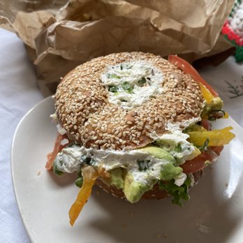 Bubb’s Bagels - Lots of veggies! - Bagels Near Me - Livermore, California
