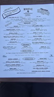 Menu photo 1 Michael's Ali Coal Fired Pizza Winter Garden, FL Menu photo 1 Michael's Ali Coal Fired Pizza Winter Garden, FL