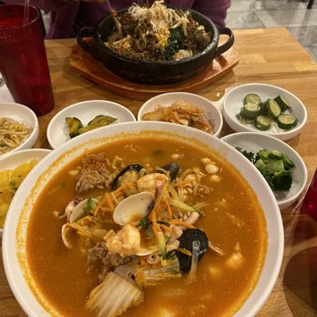 Koreatown - Spicy Seafood noodle soup w/ no crab. - Korean Near Me - Mesa, Arizona Koreatown - Spicy Seafood noodle soup w/ no crab. - Korean Near Me - Mesa, Arizona