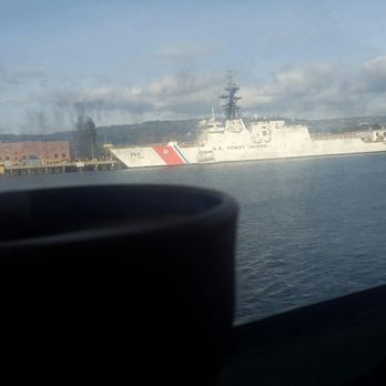 Mosley's Cafe - View while sipping my capuccino - Cafes Near Me - Alameda, California